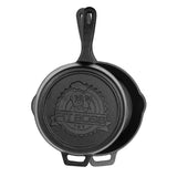 14in Cast Iron Deep Skillet with Lid