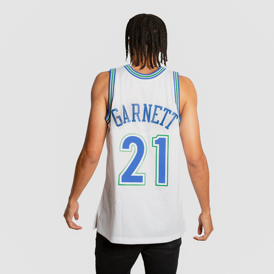 Kevin Garnett Minnesota Timberwolves Hardwood Classics Throwback NBA Swingman Jersey