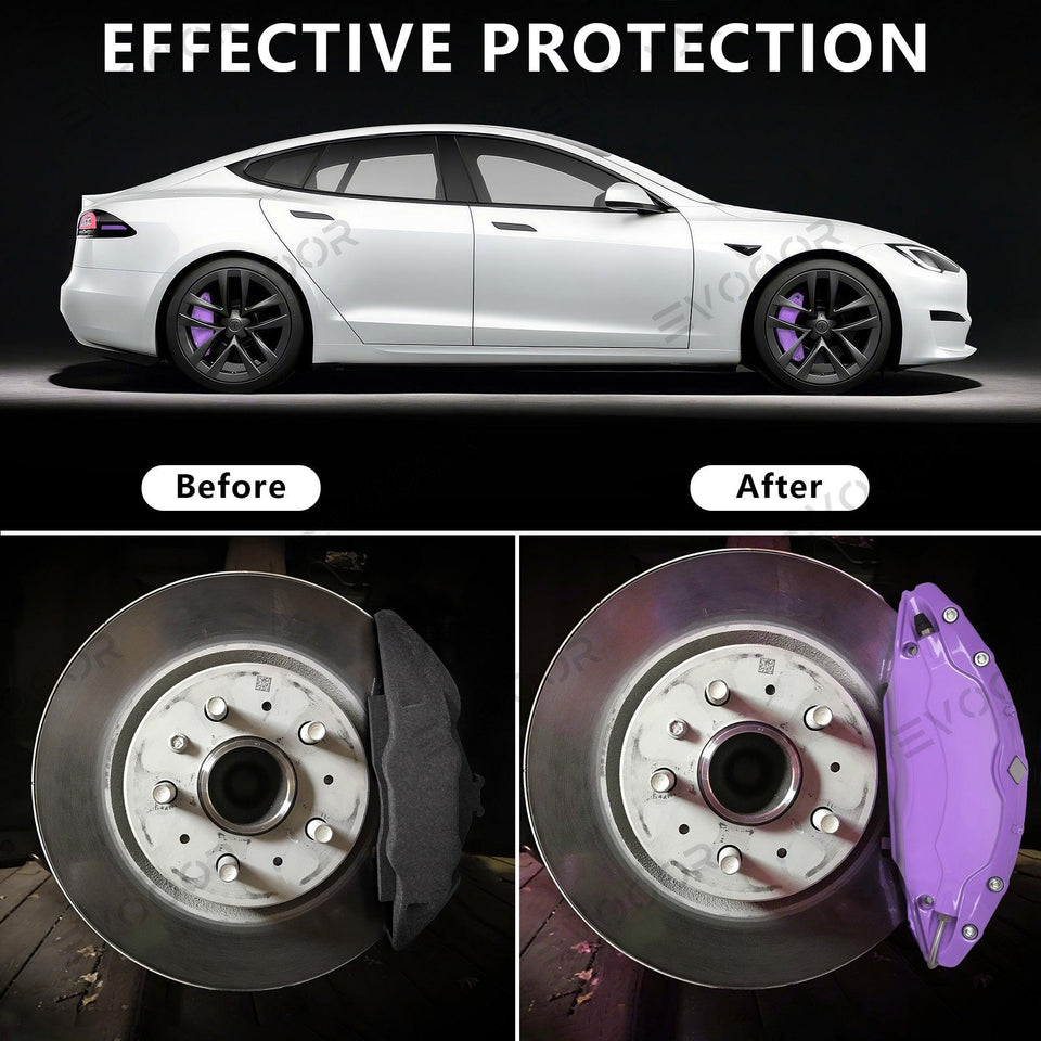 Model S/X Purple Brake Caliper Covers for Tesla(2021-2023)(4Pcs)
