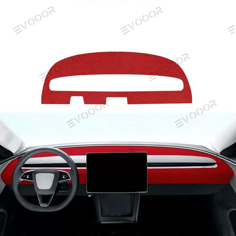 2024 Model 3 Highland Alcantara Dashboard Reflective Stickers For Tesla