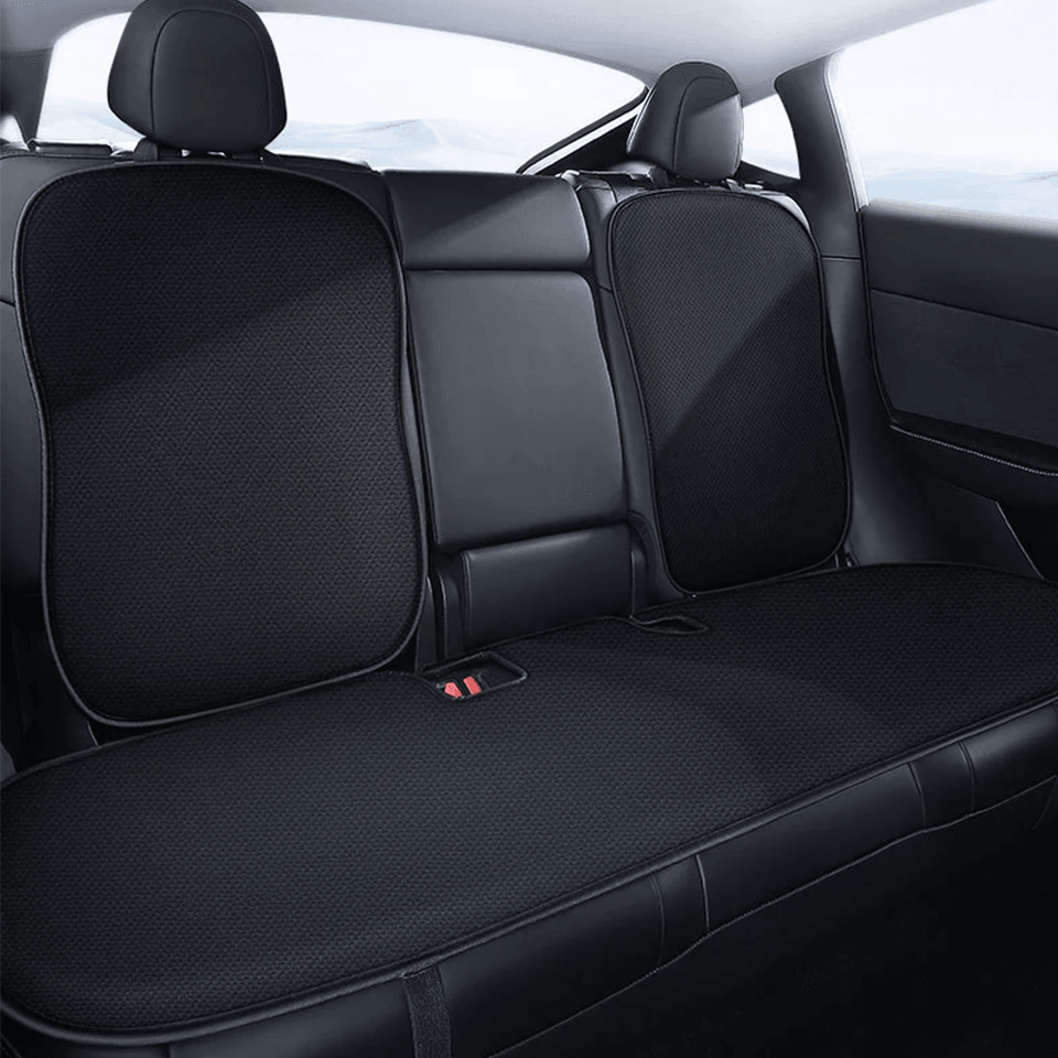 Premium Cooling Car Seat Cushion for Tesla Model 3/Y - Ultra Breathable Ice Silk Technology
