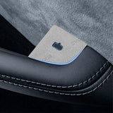 2024 Model 3 Highland Alcantara Door Button Switch Cover 4 PCS For Tesla