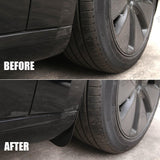 2024 Tesla Model 3 Highland Mud Flaps Splash Guards Front Rear Mudguard Kit. No Drill Fender(4 Pcs)