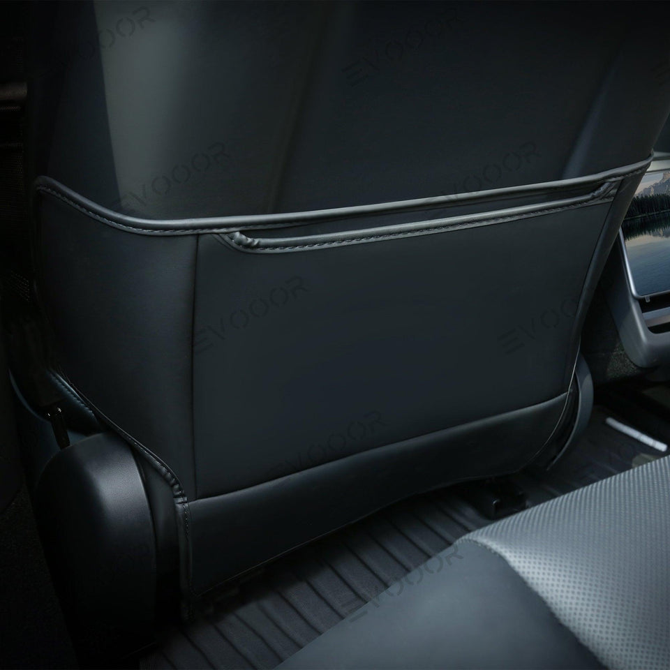 2024 Model 3 Highland Seat Back Anti Kick Protectors Cover Mats Semi-Surrounded Seatback Pad for Tesla