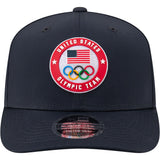 2026 Olympics Team USA New Era Perform 970 Stretch Snap Hat - Navy
