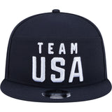 2026 Olympics Team USA New Era Split Panel 950 Hat - Navy