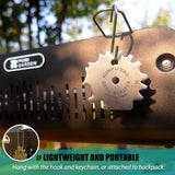 KUNIFU BBQ Grill Scraper. Stocking Stuffers. Bristle-Free for Griddle. Kitchen Gadgets Cleaner. Camping Accessories. Ideal Gifts for Christmas. for Men. Dad. Husband. Boyfriend. Fathers Day