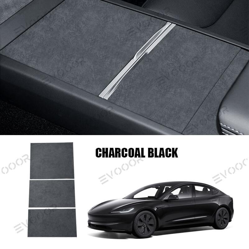 2024 Model 3 Highland Alcantara Center Console Cover For Tesla