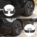 2024 Tesla Model 3 Highland Mud Flaps Splash Guards Front Rear Mudguard Kit. No Drill Fender(4 Pcs)