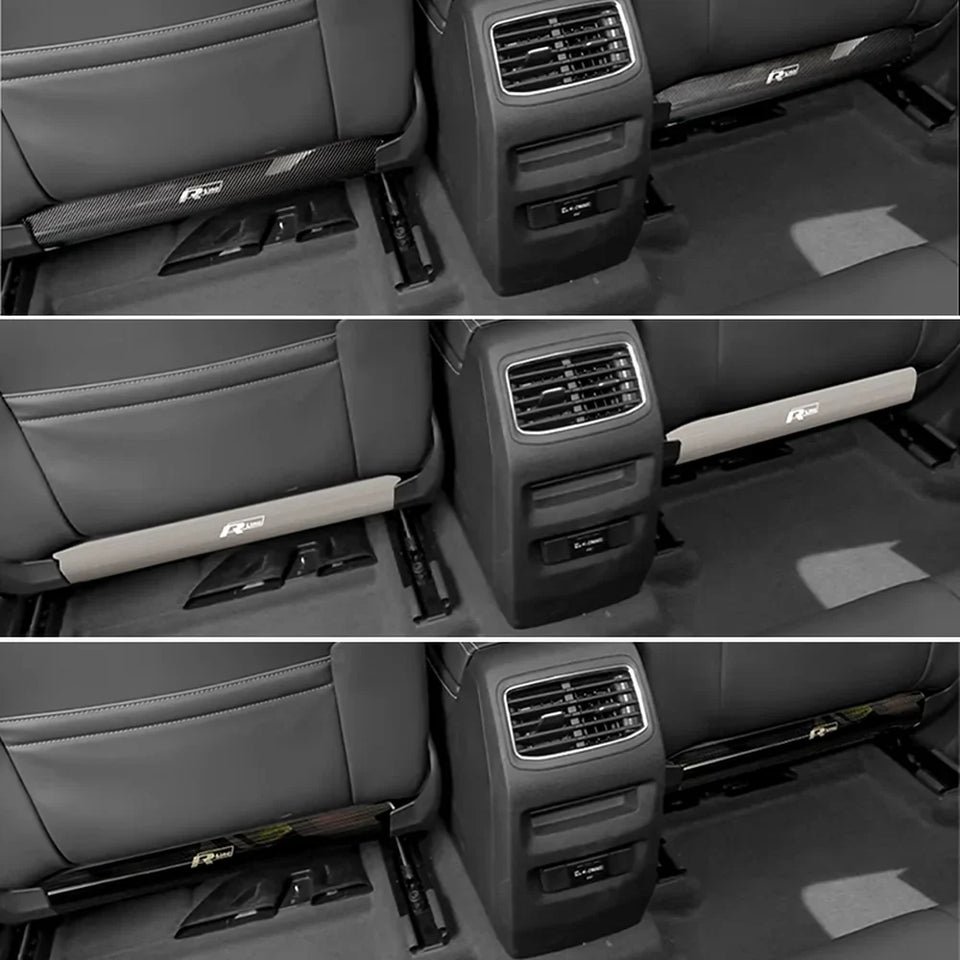 Stainless Steel Seatback Anti-Kick Lower Cover For VW ID.4 2024-2025(2PCS)