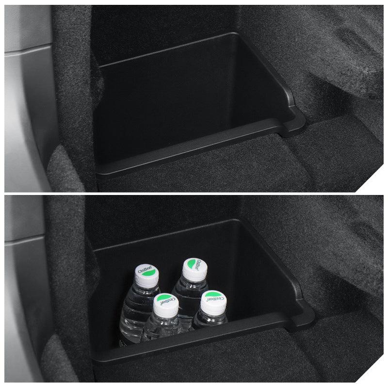 2023+ Tesla Model X Rear Trunk Side Storage Organizer - Convenient Box for Cargo Organization