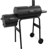 12201570-A1 American Gourmet Offset Smoker. Black.Standard
