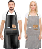 2 Pack Apron. Aprons for Women with Pockets. Cooking Aprons for Women. Kitchen Aprons. Aprons for Cooking