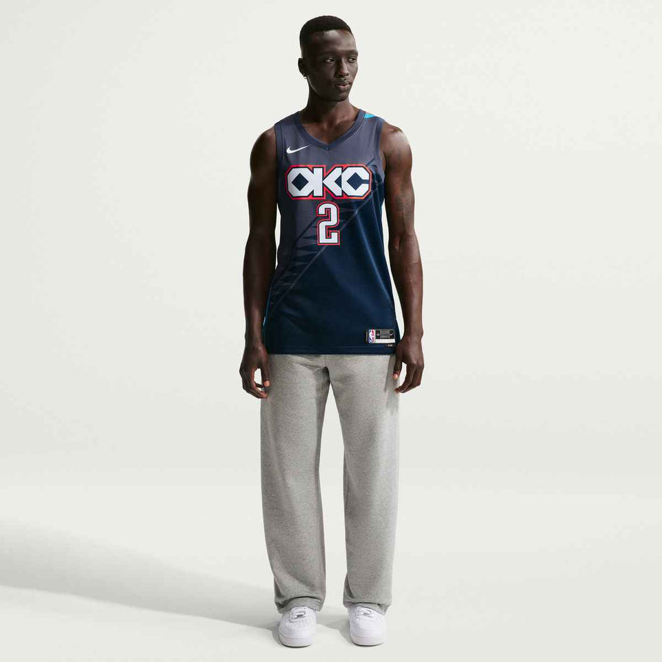 Shai Gilgeous-Alexander OKC Thunder 2026 City Edition NBA Swingman Jersey