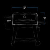 1100 Series Insulated Grill Blanket with Back Venting