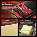 Grill Brush Bristle-Free Steam Cleaning. BBQ Brush Replaceable Heat-Resistant Kevlar Head with Grill Scraper Safe Barbecue Grill Cleaner