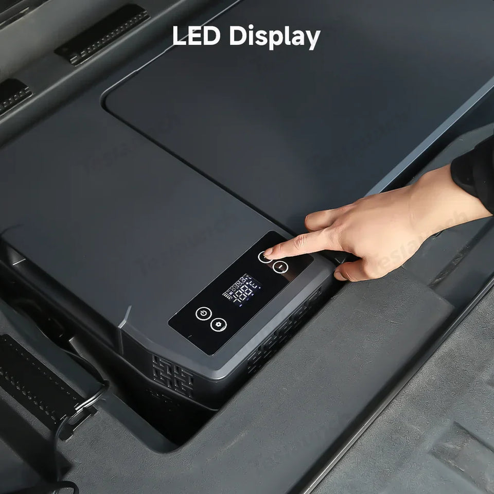 25L Portable Rear Trunk Cooler for Tesla Cybertruck - Compact Electronic Cooling System