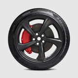 Set of 4 Red Brake Caliper Covers for Tesla Model Y - Enhanced Style for 2025+ Models