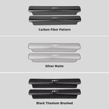 Stainless Steel Seatback Anti-Kick Lower Cover For VW ID.3 2024-2025(2PCS)