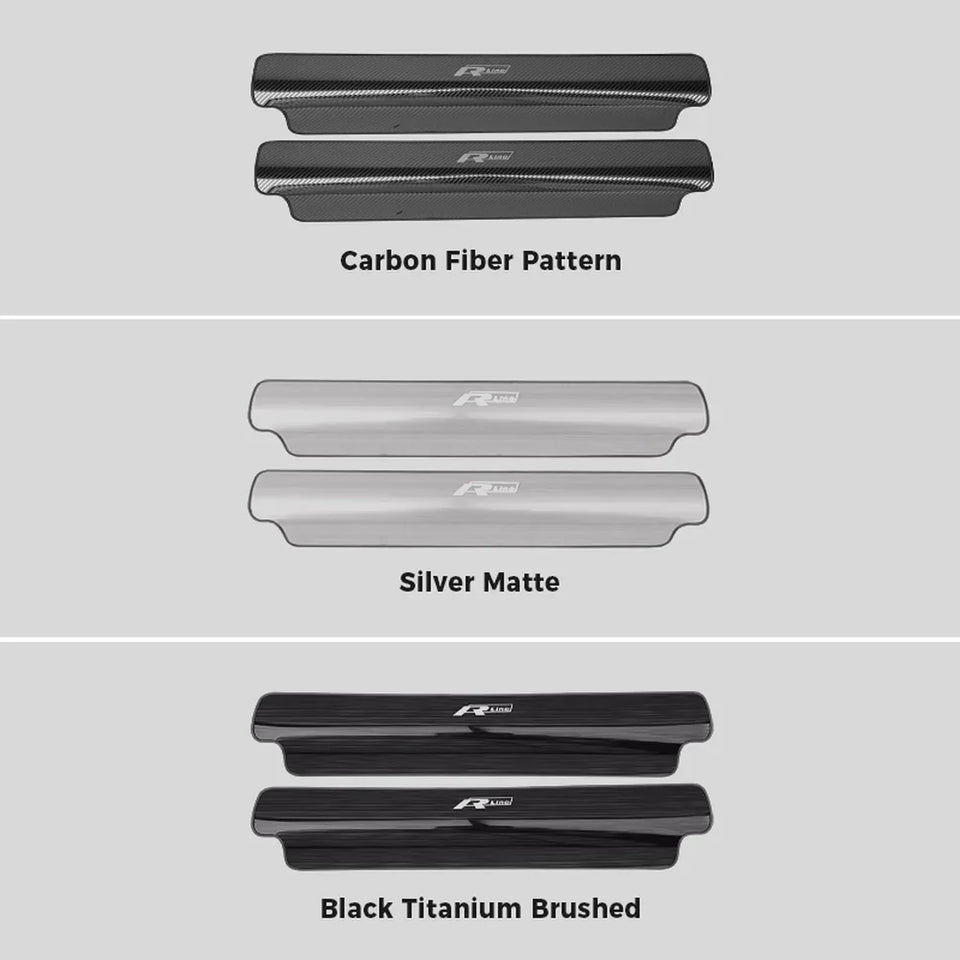 Stainless Steel Seatback Anti-Kick Lower Cover For VW ID.4 2024-2025(2PCS)