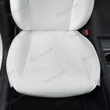 Napa Leather Seat Cushion Set – All-Season Ventilated Comfort for Tesla Model Y Juniper 2025+ (7-Piece Set)