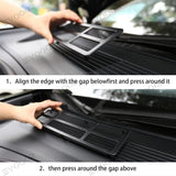 2024 Model 3 Highland Front Standby Storage Box Cover Air Conditioner Air Inlet Protective Mesh Grill Panel for Tesla