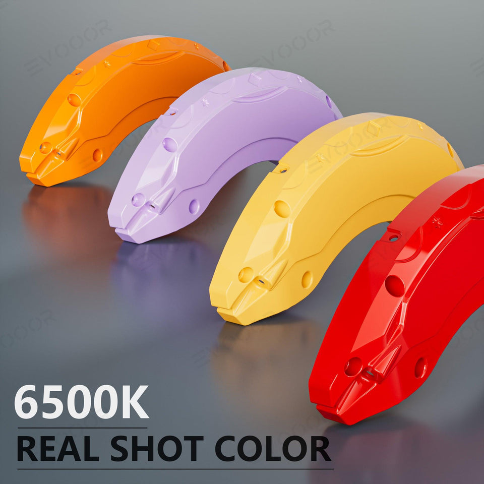 Red Tesla 2021-2023 Model S/X Brake Caliper Covers (4Pcs)