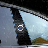 2x Car window stickers with logo