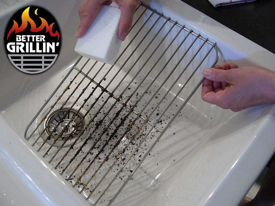 Barbecue Grill Scrubbing Stone. BBQ Grill Brick Cleaner. Griddle Stone Cleaning Block. BBQ Tools. Cleaning Block for Barbeque Grill. Tools for Outdoor Grill. BBQ Cleaner. Pack of 2