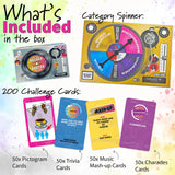 Project Genius® Off the Record - Retro Party Game For 80's & 90's Music Fans