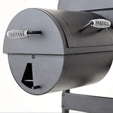 12201570-A1 American Gourmet Offset Smoker. Black.Standard
