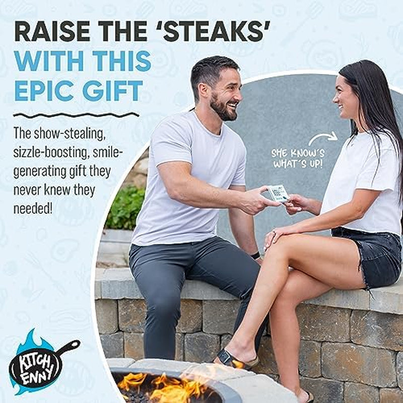 Grill Scraper for Outdoor Grill - BBQ Grill Accessories. Bristle-Free Camping Accessories. Perfect BBQ Gifts for Men Who like Grilling. Stocking Stuffers for Adults. Dads Who Have Everything