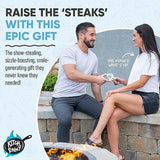 Grill Scraper for Outdoor Grill - BBQ Grill Accessories. Bristle-Free Camping Accessories. Perfect BBQ Gifts for Men Who like Grilling. Stocking Stuffers for Adults. Dads Who Have Everything