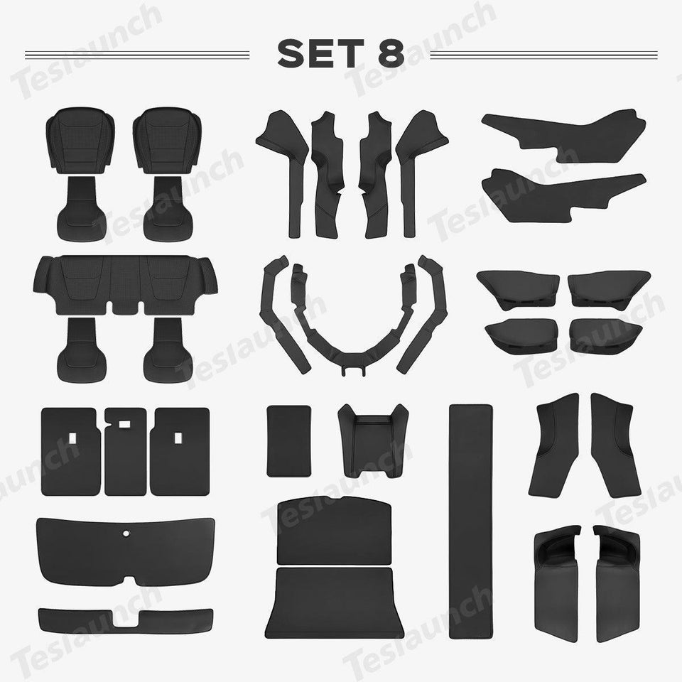 Napa Leather All-Around Interior Protection Kit for Tesla Model Y Juniper 2025+