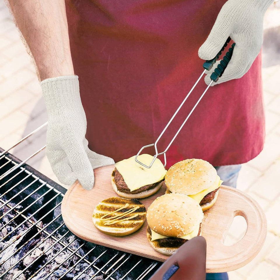 12 Pairs Cotton Glove Liners for BBQ. Cooking. Grilling. Food Handling - Safety Work Gloves Hand Saver. Large