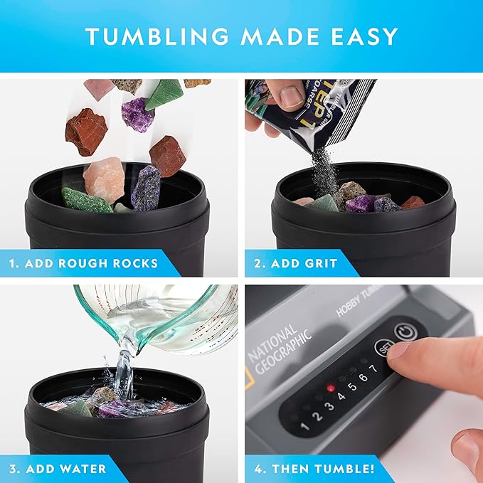 Blue Marble National Geographic Rock Tumbler Explorer Series