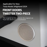 2024 Tesla Model 3 Highland Door Speaker Protective Cover Rear Exhaust Air Vent Protective Cover