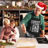 100% Cotton. Black Funny Aprons for Men. Dad. Husband - Birthday. Father'S Day Grilling Gifts for Papa. Husband.