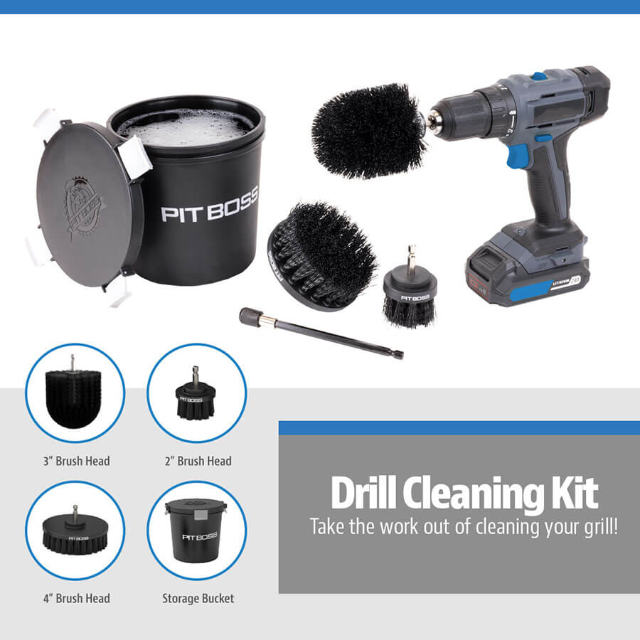 Pro Series Drill Attachment Cleaning Kit