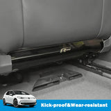 Stainless Steel Seatback Anti-Kick Lower Cover For VW ID.3 2024-2025(2PCS)