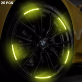 20 Pcs Illuminated Wheel Protector with Logo