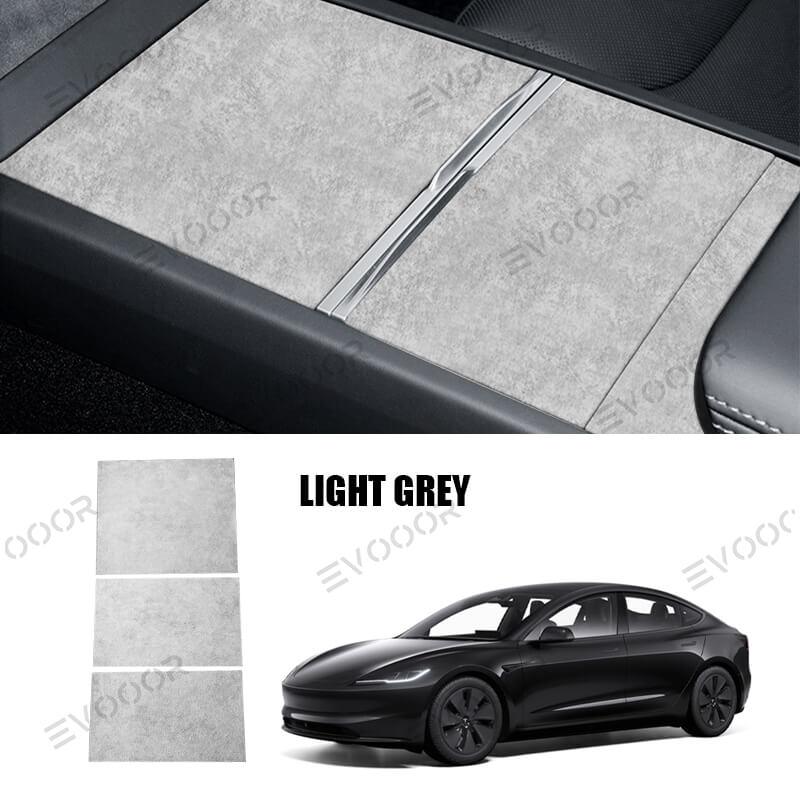 2024 Model 3 Highland Alcantara Center Console Cover For Tesla