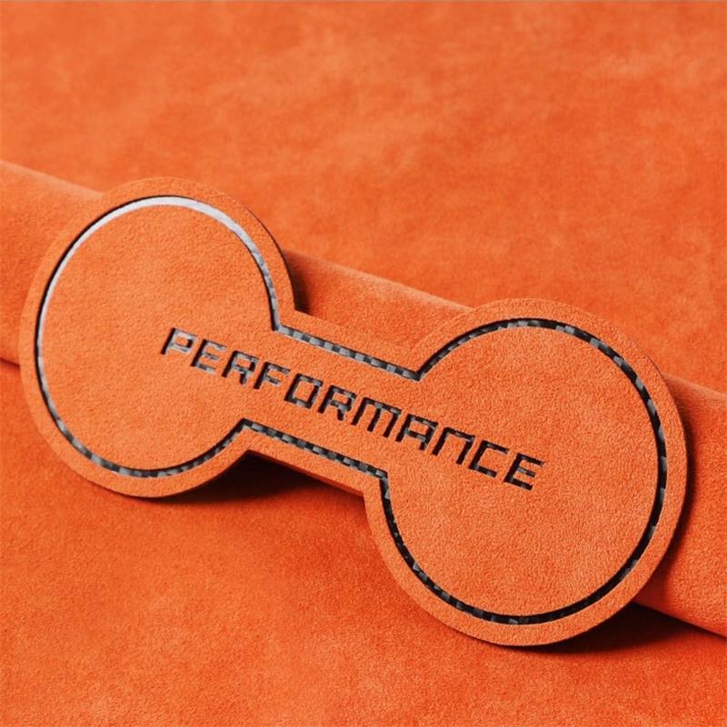 2023 Model 3/Y Alcantara Car Coaster Water Cup Holder Anti-Slip Pad Coaster Double Holder For Tesla (2021-2023)