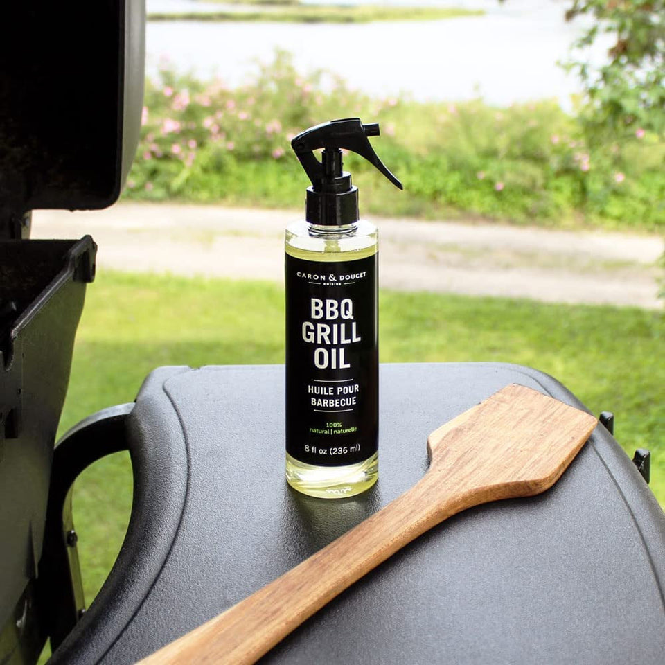 - BBQ Grill Cleaner Oil | 100% Plant-Based & Vegan | Best for Cleaning Barbeque Grills & Grates | Use with Wooden Scrapers. Brushes. Accessories & Tools | Great Gift for Dad! (8Oz)
