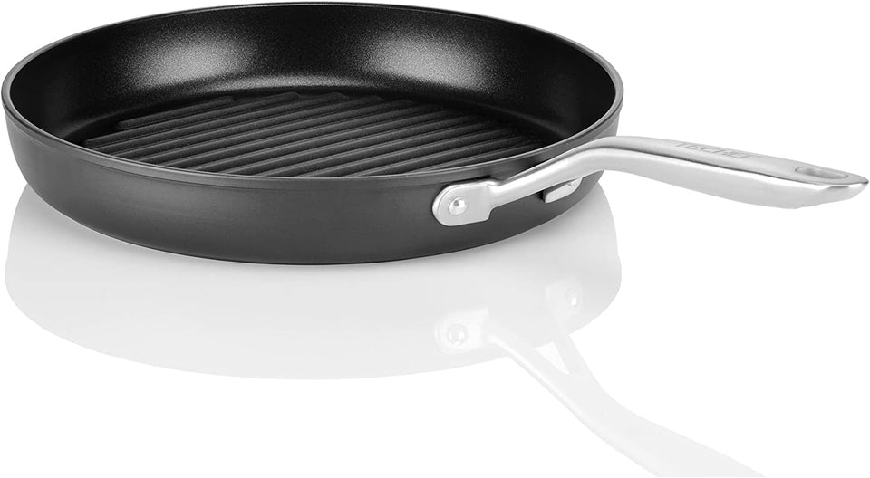 - Onyx Collection. 12-Inch Grill Pan. Coated with New Teflon Platinum Non-Stick Coating (PFOA Free) (12-Inch)