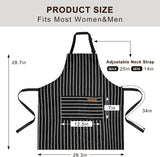 2 Pack Apron. Aprons for Women with Pockets. Cooking Aprons for Women. Kitchen Aprons. Aprons for Cooking