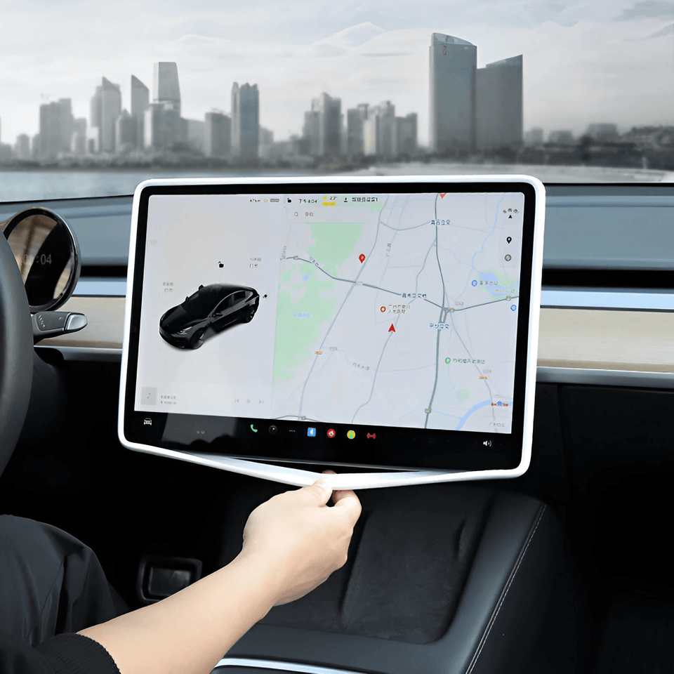 Model 3/Y Matte White Tesla Interior Upgrade Kit for Tesla