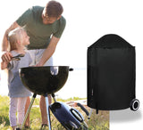 22 Inch Grill Cover for Weber Kettle Charcoal. Waterproof and Heavy Duty BBQ Covers with Fade Resistant