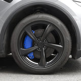 Set of 4 Red Brake Caliper Covers for Tesla Model Y - Enhanced Style for 2025+ Models