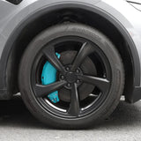 Set of 4 Red Brake Caliper Covers for Tesla Model Y - Enhanced Style for 2025+ Models